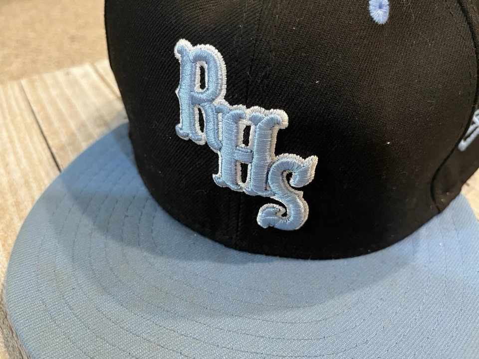 RHS шляпа размер 7 крышка средней школы бейсбол New Era 55,8 см EUC - Изображение 2 из 4