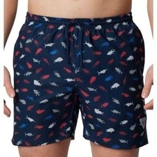 Columbia PFG 2XL 6" Rambler Men's trunks Shorts Black Performance Swim Fishing