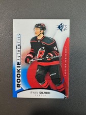 2025-26 SP Rookie Authentics Blue Ryan Suzuki Hurricanes