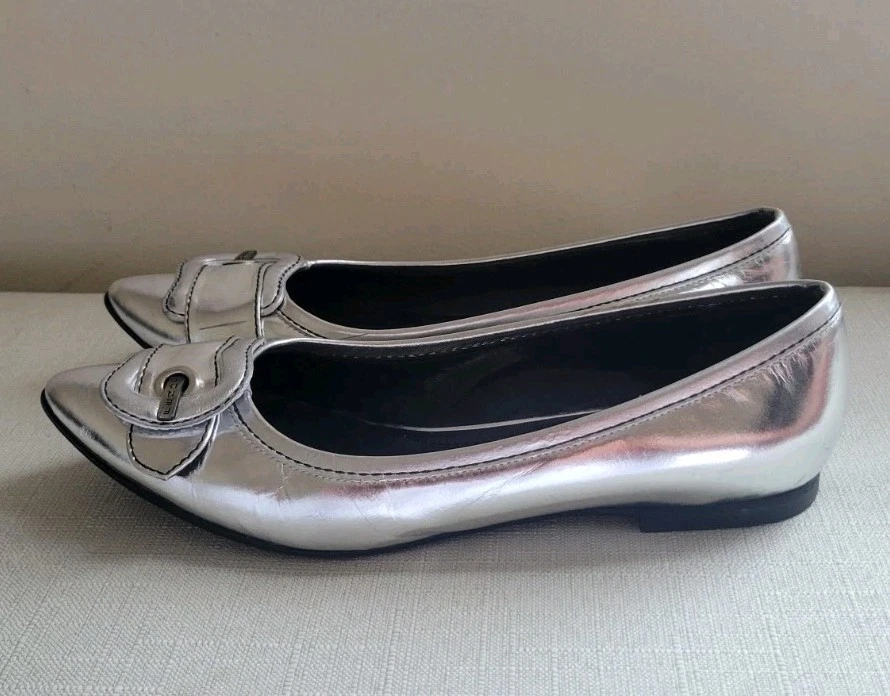 Pisos Fendi plateados 39,5 Foto 3 de 4