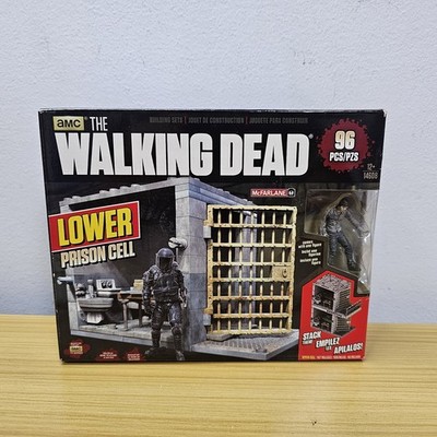 McFarlane The Walking Dead LOWER PRISON CELL w/ CARL - NEW/SEALED/Mint!