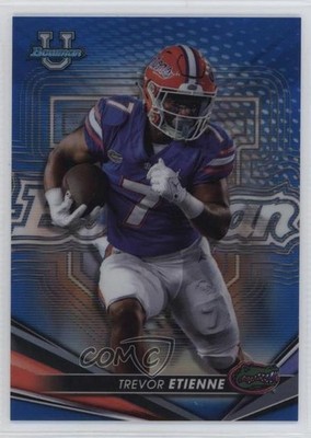 2022-23 Bowman U Blue Refractor /150 Trevor Etienne #72 10w8