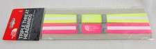 The North Face Woman's Triple Threat Headbands 2 Pack Pink Yellow