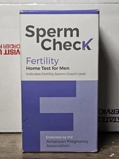 Sperm Check Fertility Home Test For Men 1 Test Exp 12/25