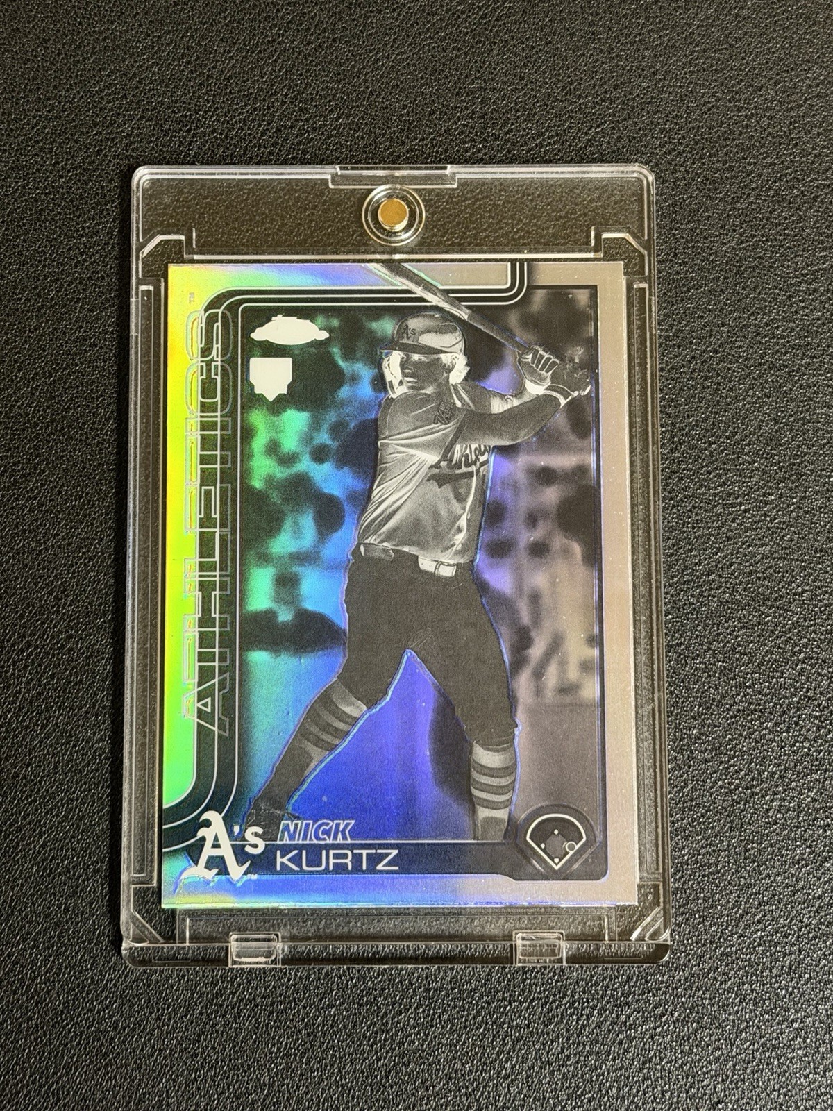 2025 Topps Chrome Update Series - Rookie Debut Nick Kurtz Negative Refractor