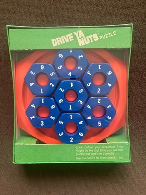 Vintage 1980 Drive Ya Nuts Puzzle by Milton Bradley | eBay