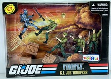GI Joe 2008 Firefly vs GI Joe Troopers 5 Figure Set Sealed NEW in Box 25th TRU