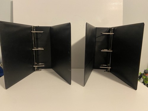 2-Wilson jones d-ring view binder - letter 8.5" x 11" 600 sheet 3"