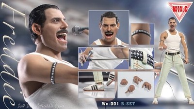 Win.C Studio WC001A Queen Freddie Mercury Live Aid 1985 1/6 Scale