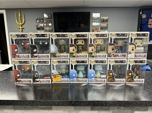 Marvel Spider-Man Far From Home Funko Pop Set - Brand New