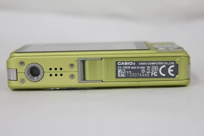 Casio EXILIM EX-Z80 Green 8.1MP Compact Digital Camera From Japan