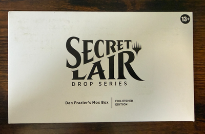 Magic The Gathering Sealed Secret Lair Dan Frazier's Mox Box Foil