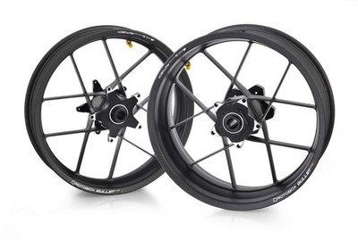 ROTOBOX BULLET PRO MATTE CARBON WHEELS DUCATI SCRAMBLER FULL THROTTLE 17X3.5/6