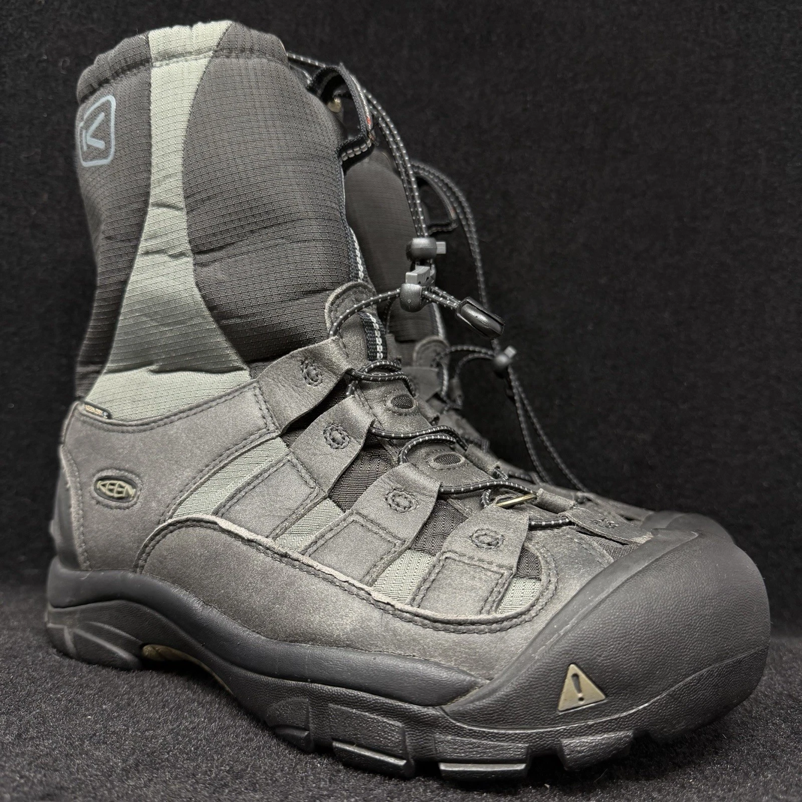 KEEN Winterport II Men’s Size 10 Dark Gray Gargoyle Waterproof Insulated Boots