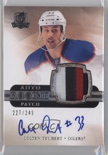2011-12 Upper Deck The Cup Rookie 227/249 Colten Teubert #117 Patch Auto 2d8