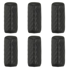 6 Pcs Silicone Bottle Covers for Travel, Black