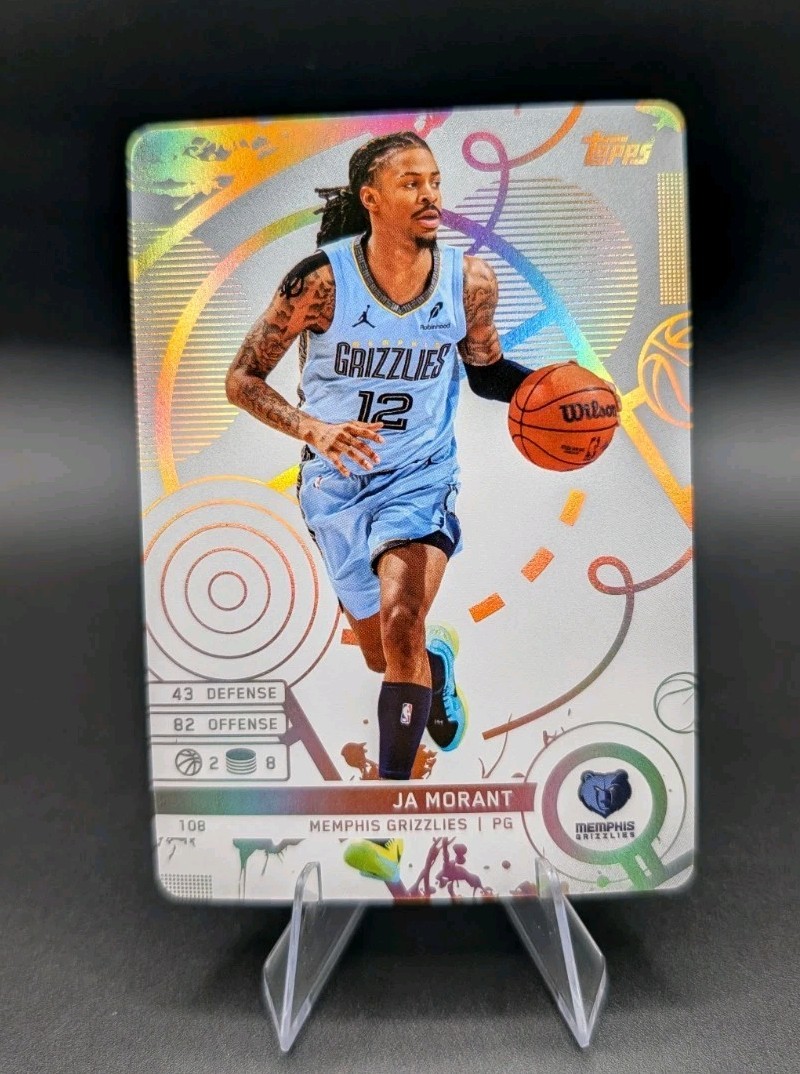 2025-26 Topps Match Attax - JA MORANT - White Foil - Grizzlies