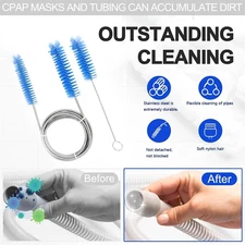 CPAP Tube & Mask Cleaning Brush CPAP Hoses Masks Cleaning Brush Kit Mask Cleaner
