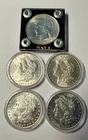 (5) Five U.S. SILVER DOLLARS: 1879-S Gem, 1890-P BU  1891-S BU, 1897-P Gem &1922