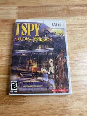 I Spy Spooky Mansion Nintendo Wii Video Game Multiplayer Hidden Object