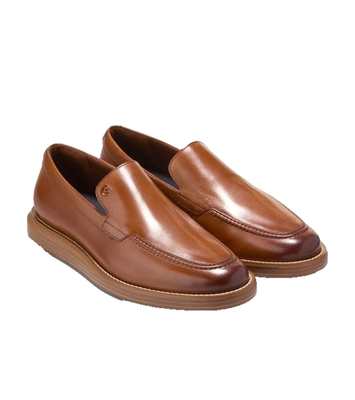 Cole Haan Mens Tan Brown Leather Slip On Loafers Venetian‎ Size 8.5 M Men main image 2