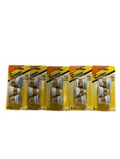  5 Bussmann 3pk Plug Fuses BP/TL-15 Time-Delay Edison Base 125Vac 15A