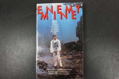 Enemy Mine Barry B. Longyear 1985 Movie Tie-In Science Fiction Charter Books PB