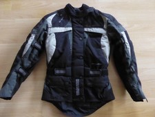 Fast neuwertige Touren-Motorradjacke v. Vanucci „Ventus“, Damen, Größe 34