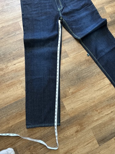 Vintage Y2K Denim Baggy Jeans Size 38x34 Skate Rave Coogi Punk Grunge Wide Leg - Picture 10 of 12