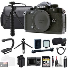 Nikon Zf Body Mic 128GB Extra Battery LED Flash- ULTIMATE Kit
