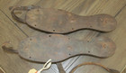 VINTAGE pre WW1 Ice Skates from Germany 1843 brought over in 1943 Heavy Metal — photo 3
