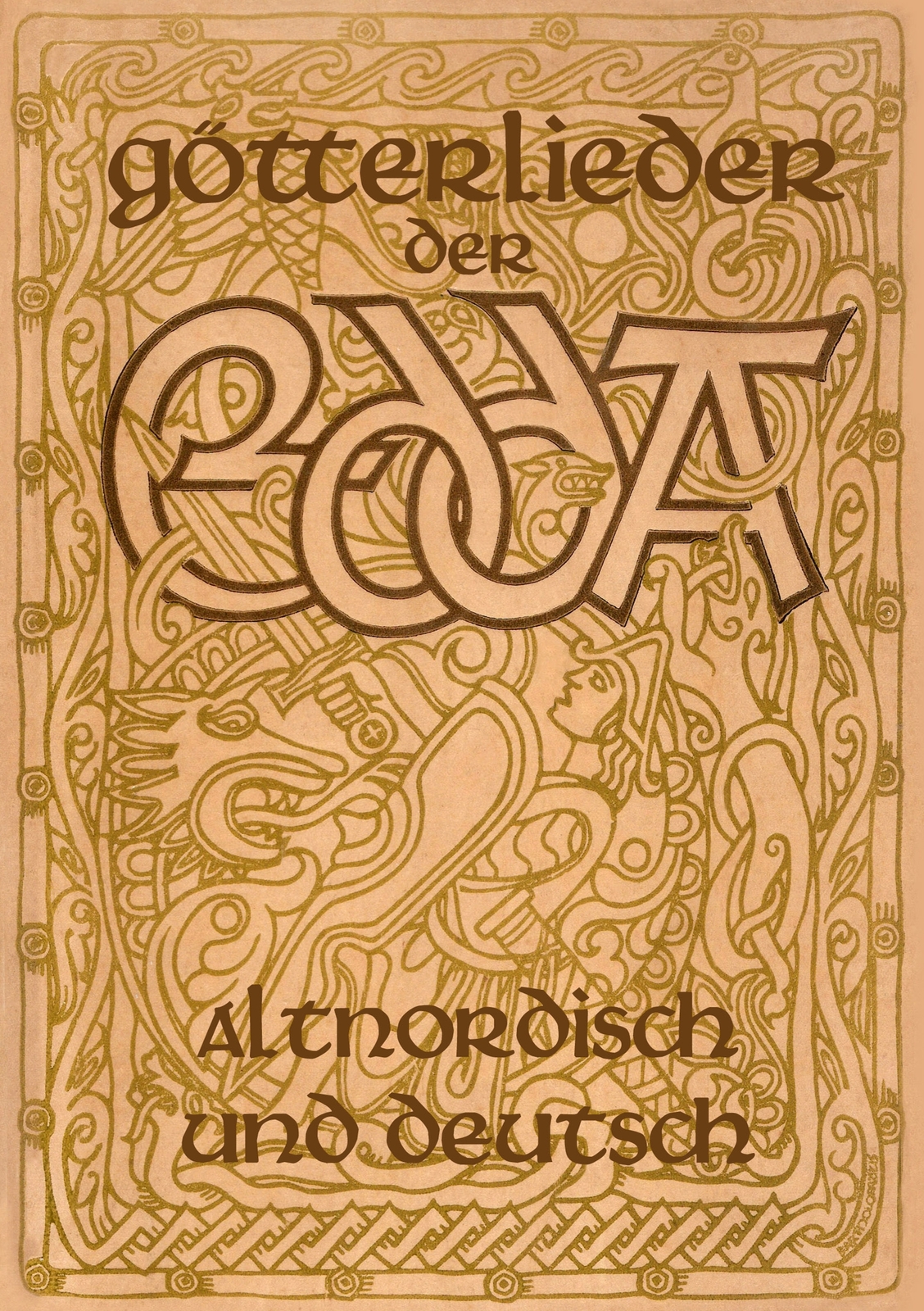 Thumbnail - Götterlieder Der Edda - Altnordisch Und Deutsch (buch)
