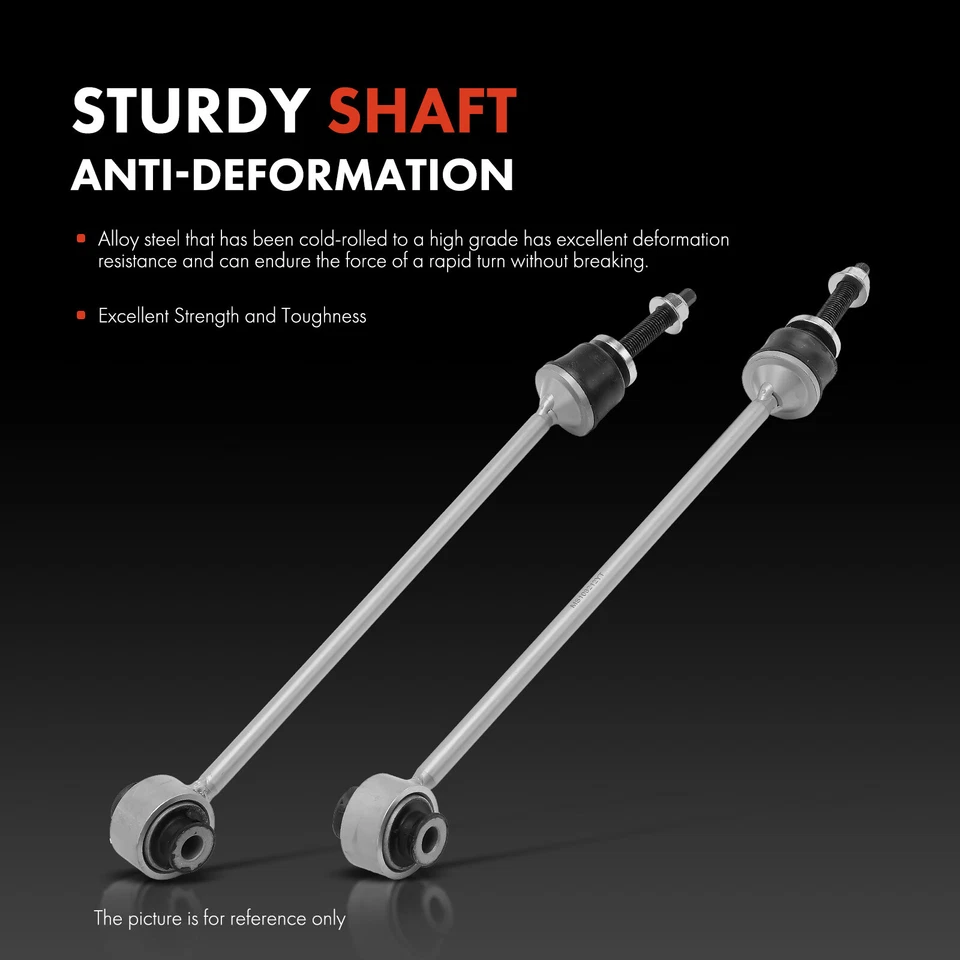 Barra estabilizadora delantera izquierda y derecha 2 piezas para Mercedes-Benz GL350 GL450 GL550 Foto 3 de 4