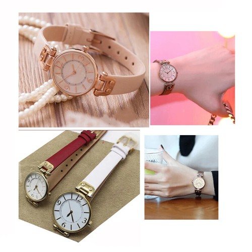 Correa de cuero genuino para correa de reloj Anne Klein muesca AK correa de reloj AK1950 AK9442 - Imagen 21 de 36