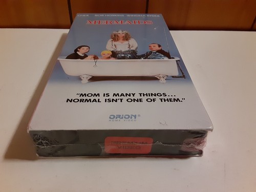 Mermaids VHS New Sealed Cher Winona Ryder Christina Ricci Orion - Picture 2 of 3