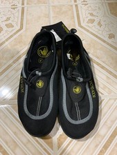 Body Glove Beachcomber Water Shoes Black Charcoal With Yellow Logo Boys Size 4