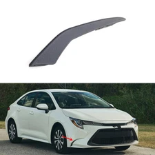 RH Front Bumper Fog Light Cover Trim For Toyota Corolla LE XLE 2019 2020 2021
