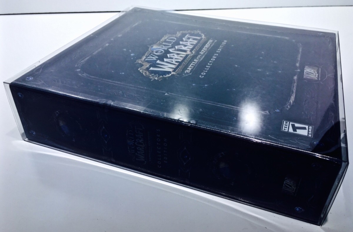 8 Box Protectors For Many WORLD OF WARCRAFT COLLECTORS EDITIONS