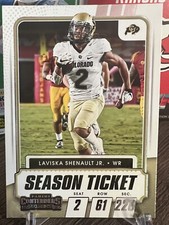 2021 Panini Contenders Draft Picks Football Season Ticket #98 Laviska Shenault