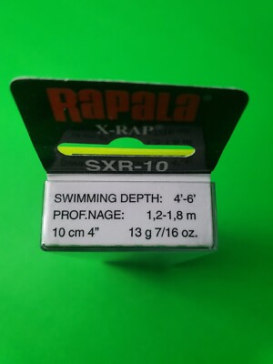 Rapala X-Rap Saltwater Leurre de pêche, SXR10BSRD, Blue Sardine, 10