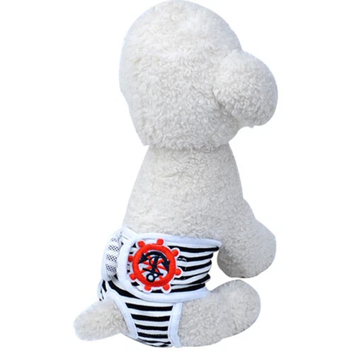 Female Pet Dog Puppy Diaper Pants Nappy Physiological Sanitary Panties Underwear - Image 3 of 4