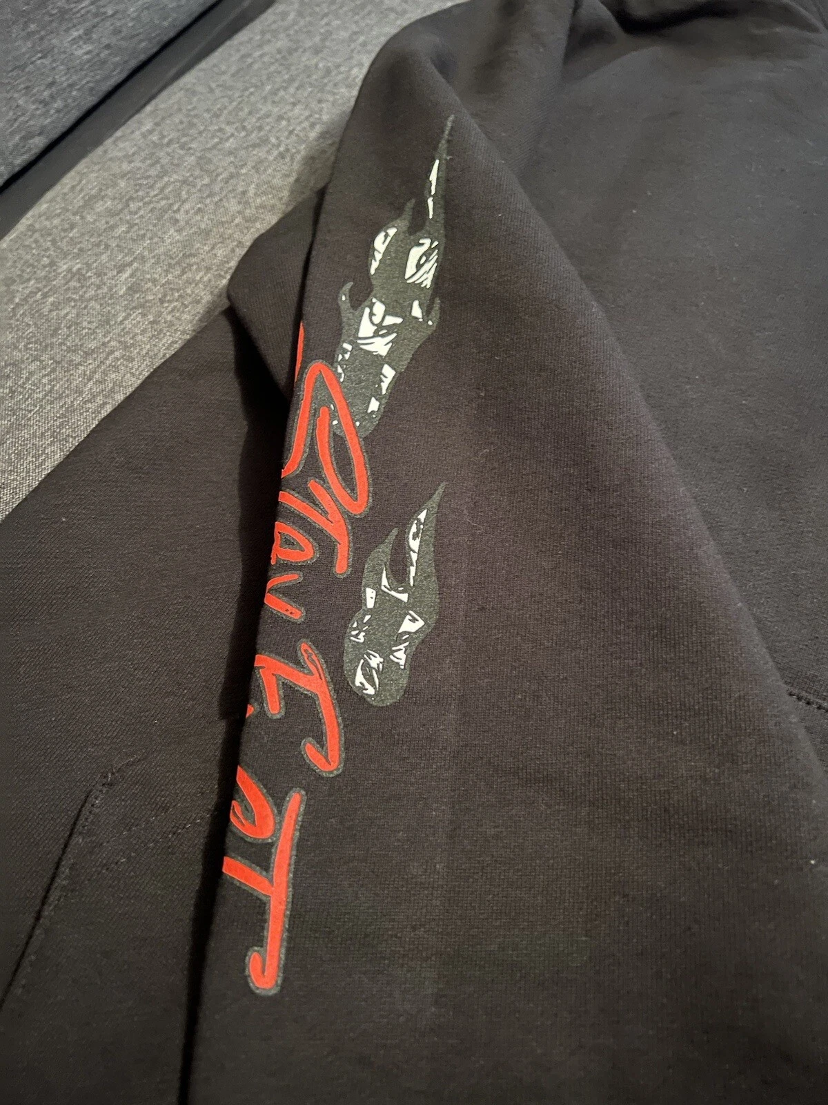 Felpa con cappuccio pullover Chrome Hearts Matty Boy Stay Fast Race Team (XL)