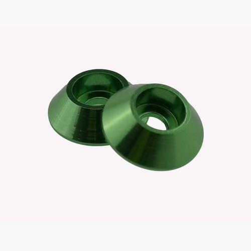 M3 3mm Anodized Aluminium Alloy Cone Washers For Computer Case (10 Pcs) - Picture 16 of 23