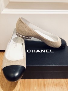 chanel flats ebay