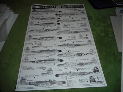 MODEL DECAL 93, 1/72 ROYAL AIR FORCE METEOR NF.11 / HAWK T.1 CFS/4FTS DECAL SET