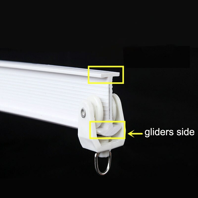 Flexible Ceiling Mounted Curtain Track Rail Camper Bath Shower