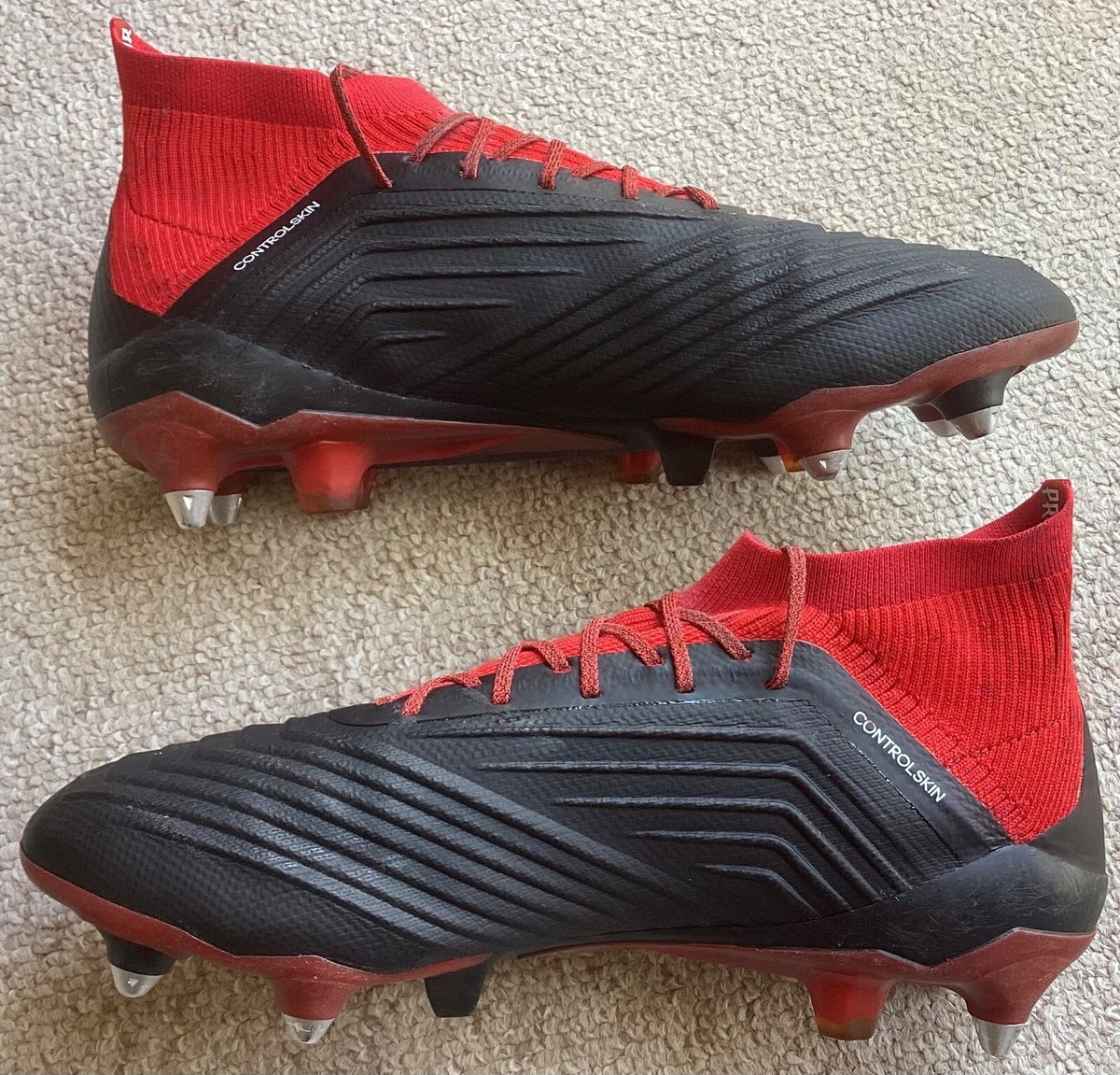 ADIDAS PREDATOR 18.1 SG FOOTBALL BOOTS UK 8 | eBay