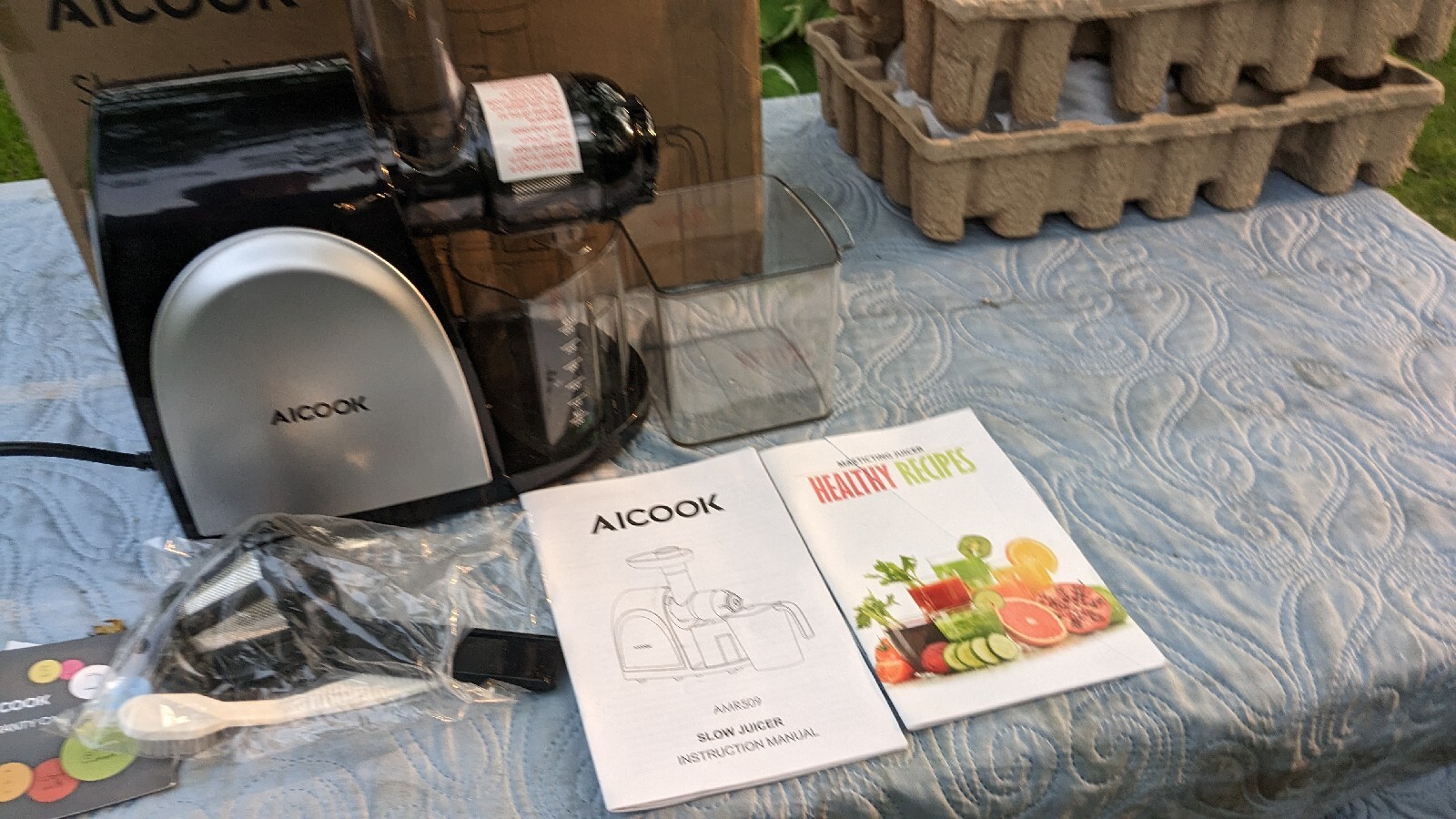 Aicok AMR521 150W Slow Masticating Juicer for sale online eBay