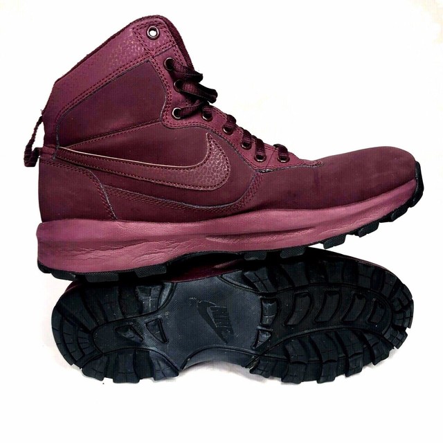 Nike Manoadome Hiking BOOTS Night Maroon 844358-600 Men Size 10.5 for sale online | eBay