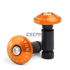 2pcs Universal Motorcycle Handle End Bar Motocross Handlebar Grip Plug Cap